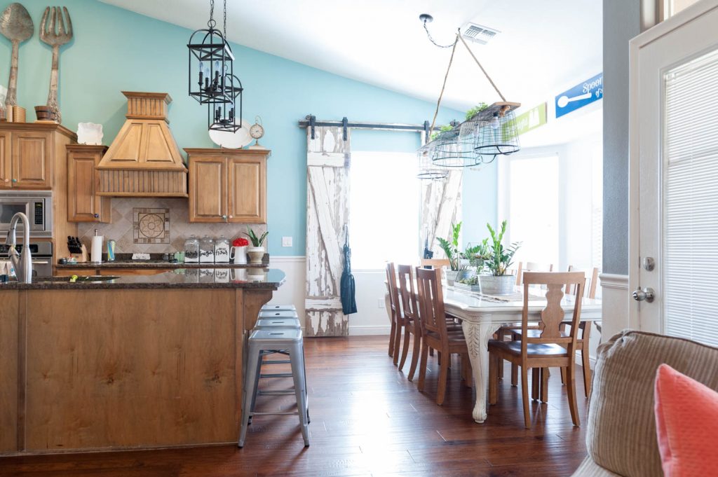 Colorful Dining Room and Kitchen-11