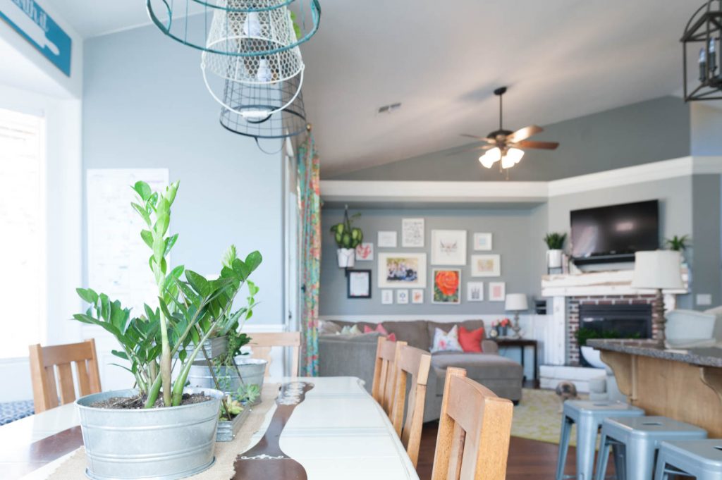 Colorful Dining Room and Kitchen-14