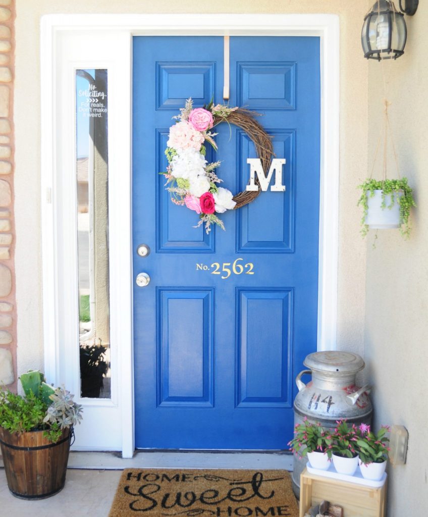 how to paint your front door 28