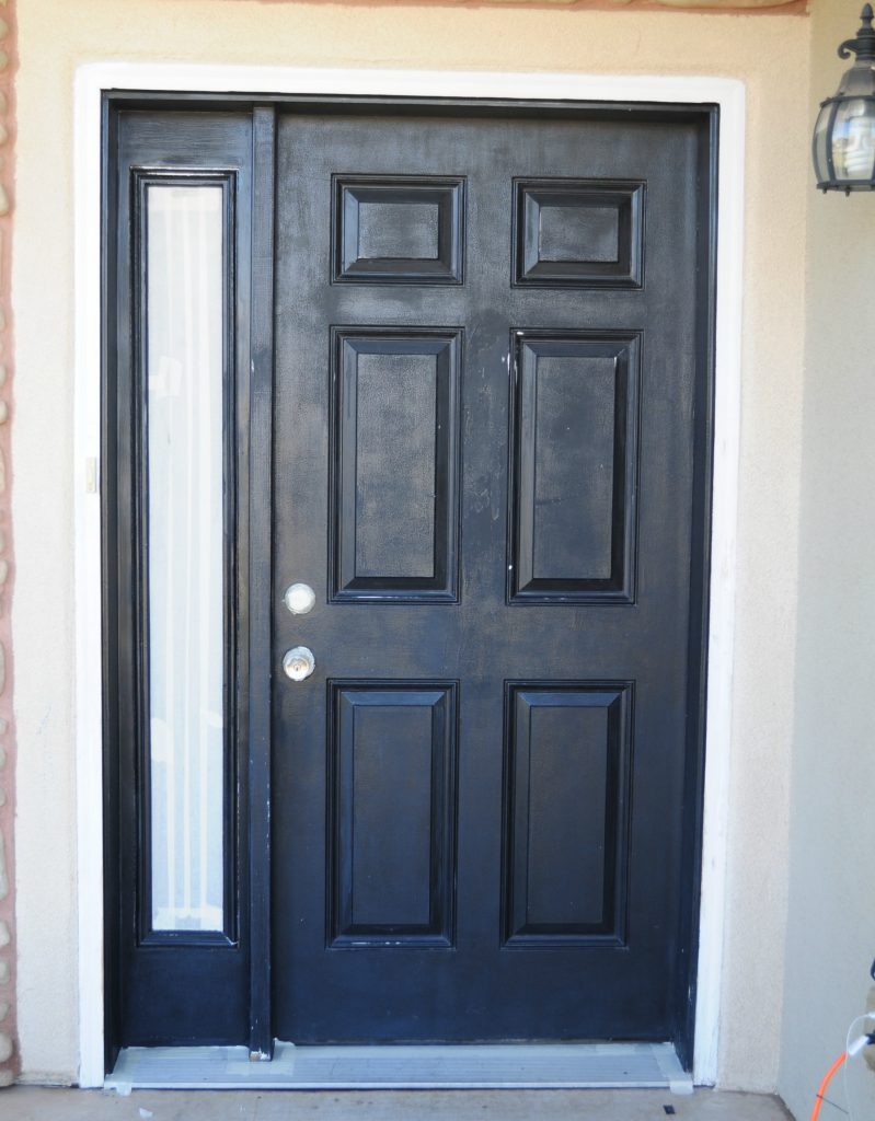 how to paint your front door 6