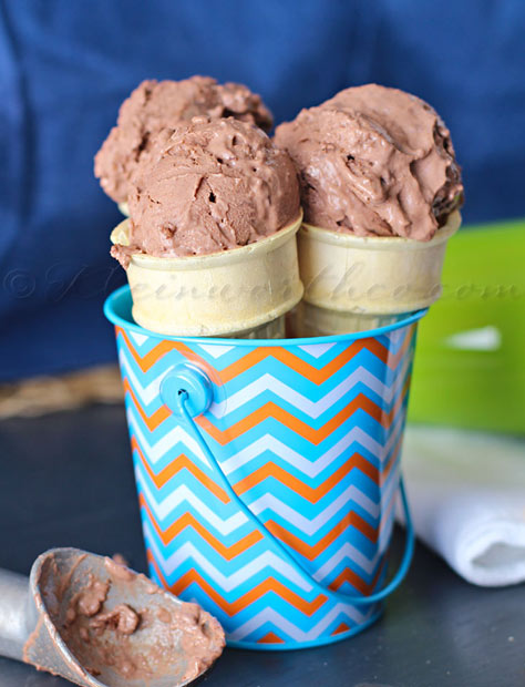 Brownie Chunk Frozen Yogurt