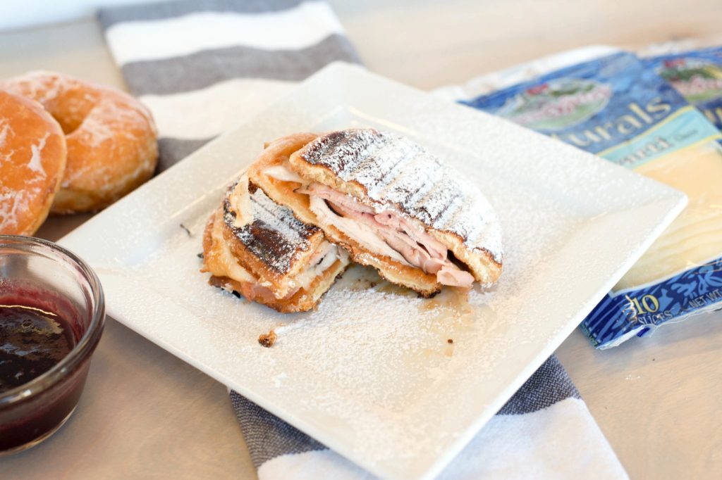 Donut Monte Cristo Grilled Cheese-2