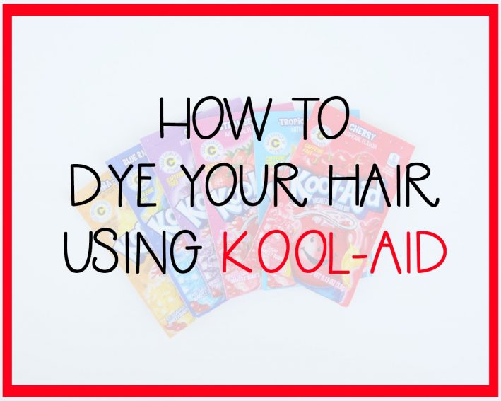 how to dye your hair using kool aid 11