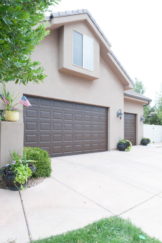 How to paint a garage door tutorial-2