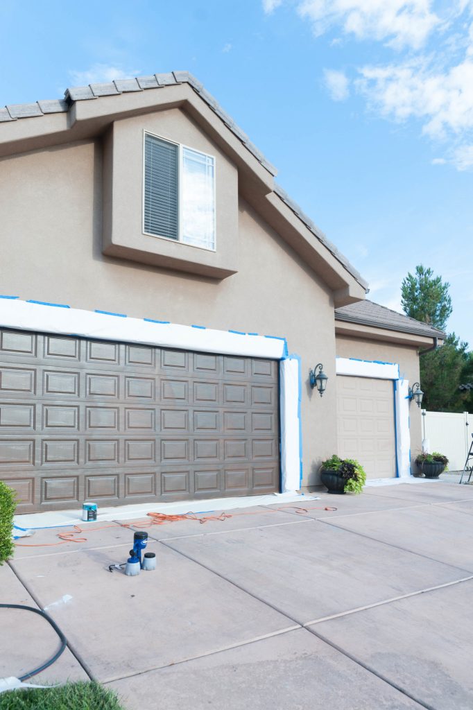 How to paint a garage door tutorial-22