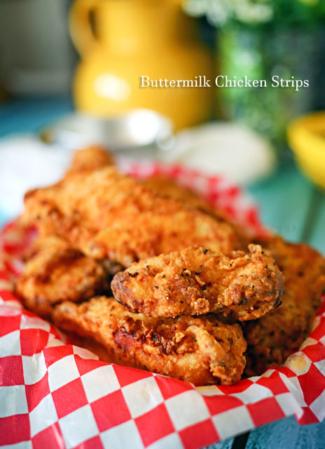 Buttermilk Chicken Strips Recipe