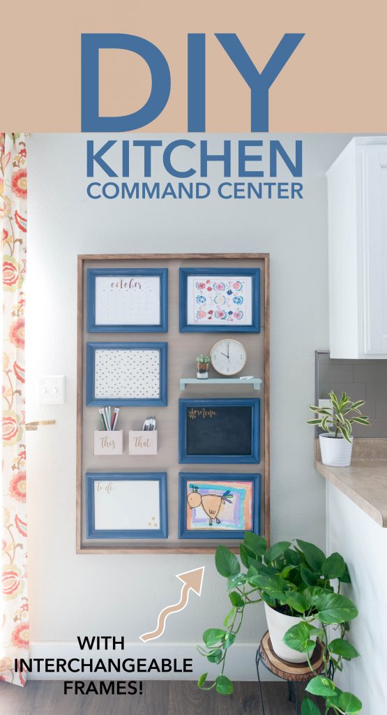 How to build a kitchen command center that is interchangeable