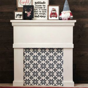 Chalk Painted Tile Tutorial thumbnail