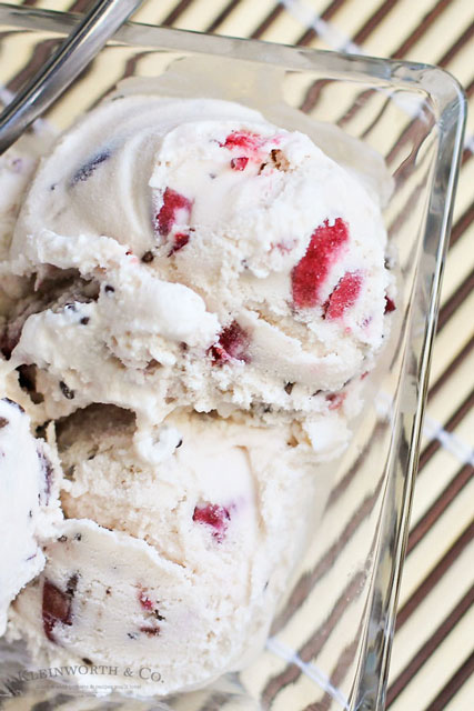 Choc-O-Cherry Ice Cream