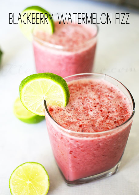 Blackberry Watermelon Fizz