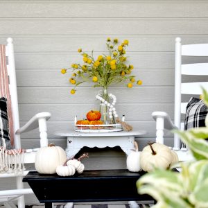 Fall Porch made cozy thumbnail