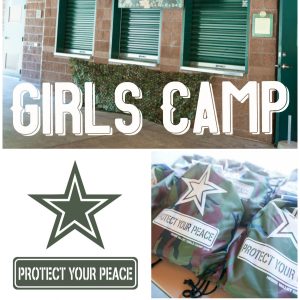 Girls Camp Army Military Battalion Theme thumbnail