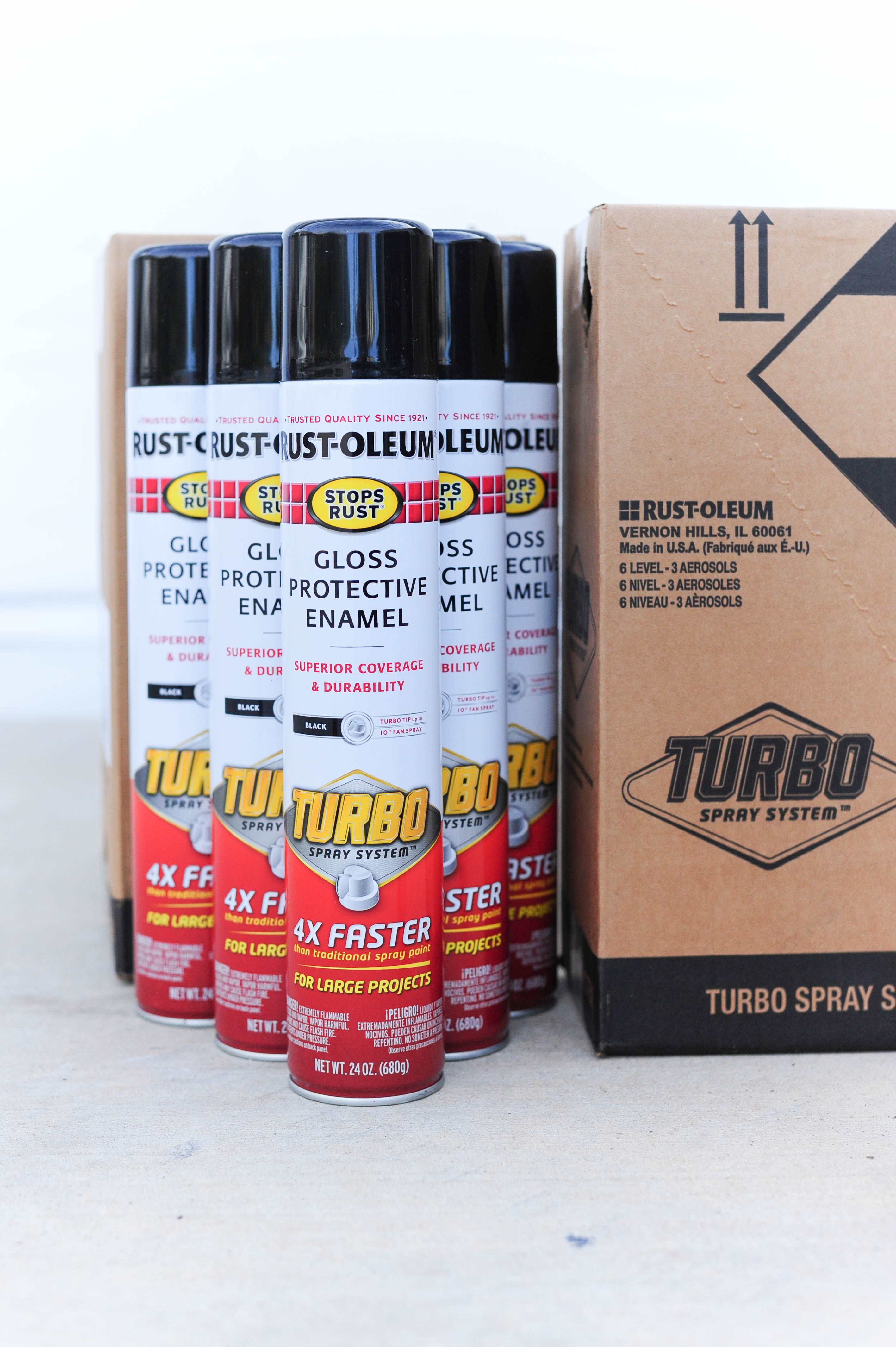 How to paint garage doors with Turbo Spray Paint the easy way