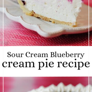 Sour Cream Blueberry Cream Pie thumbnail