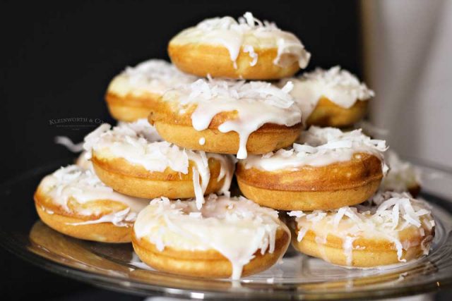 Banana Coconut Donuts breakfast recipe