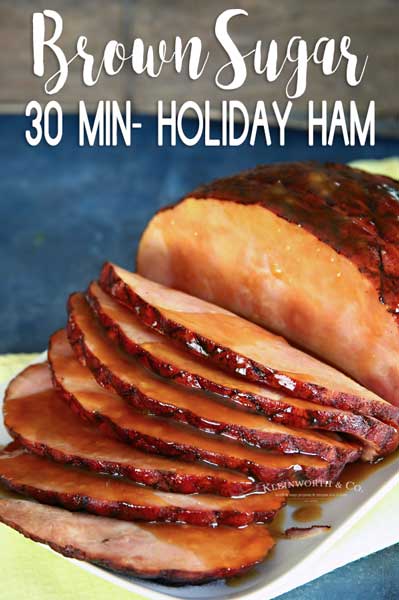 Brown Sugar Pressure Cooker Ham