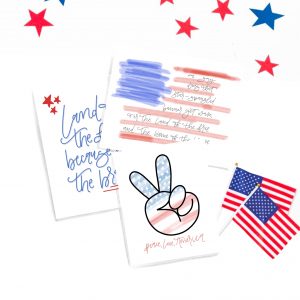 FREE PRINTABLE – 4th of July Prints thumbnail