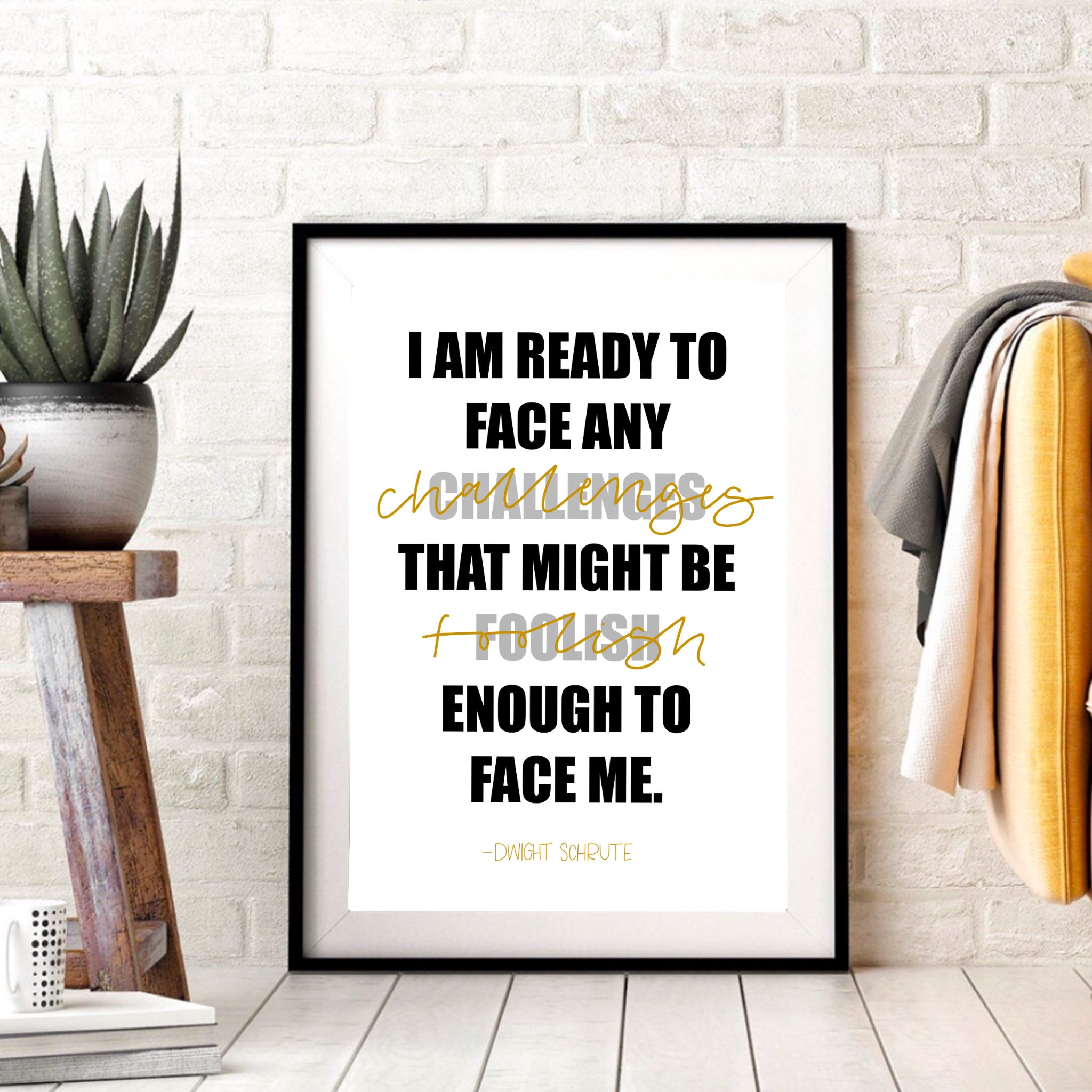 FREE PRINTABLES The Office Quotes All Things Thrifty