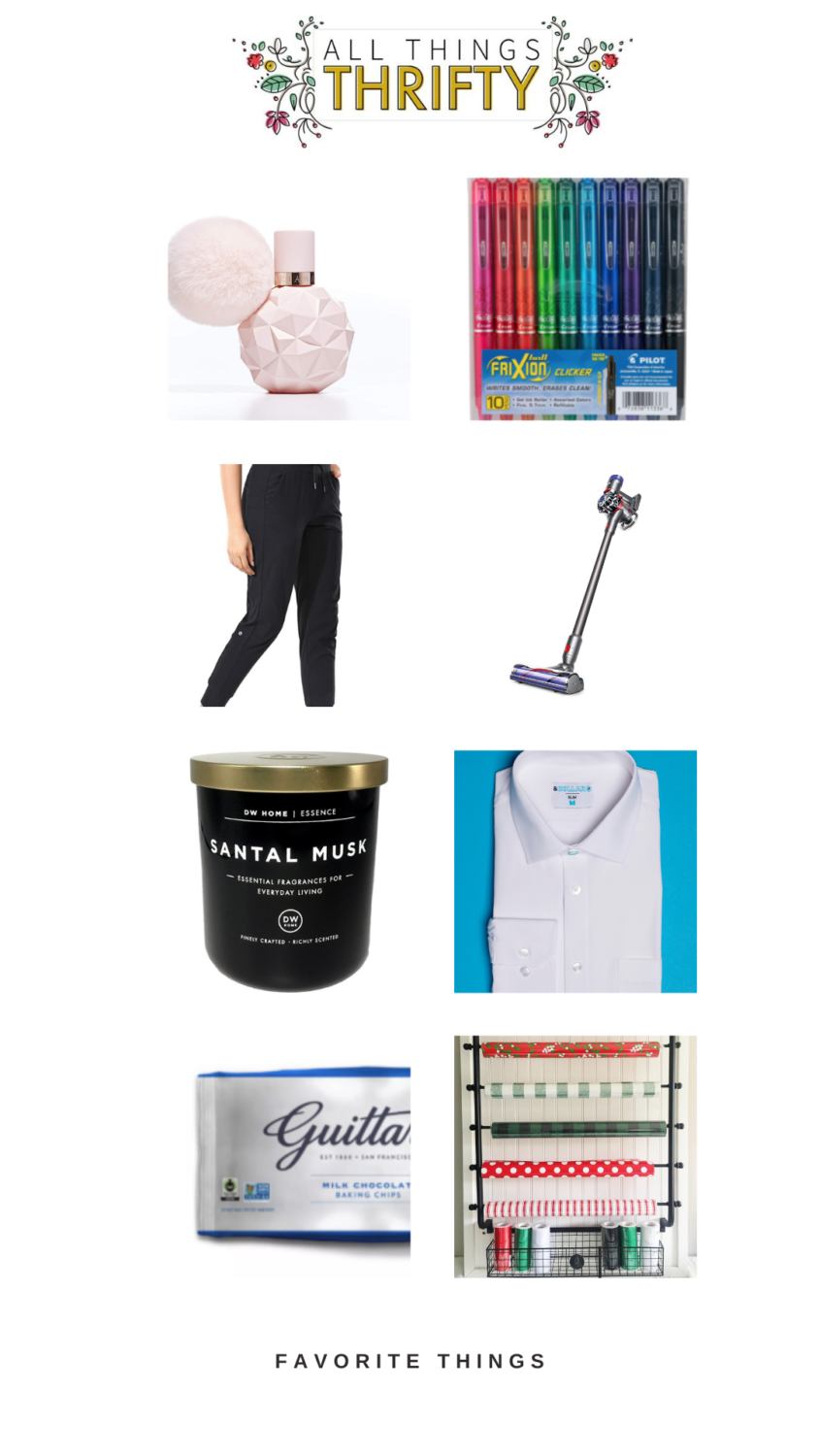 Favorite Things Time Capsule | All Things Thrifty